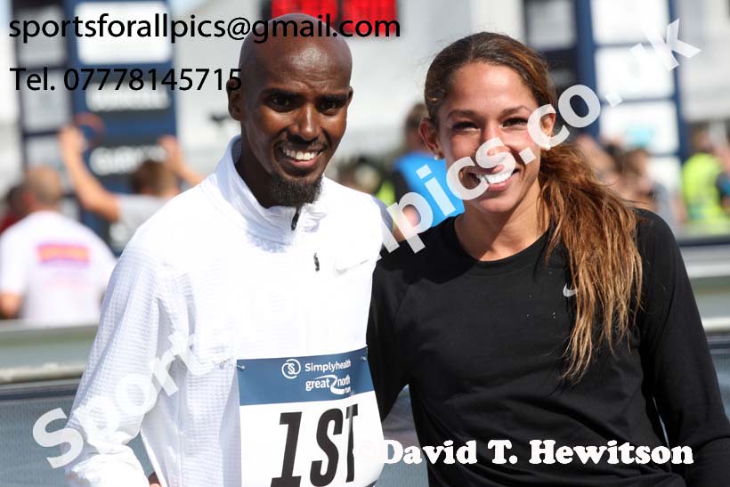 Sir Mo Farah 2018 Simplyhealth Great North Run. Photo: David T. Hewitson/Sports for All Pics